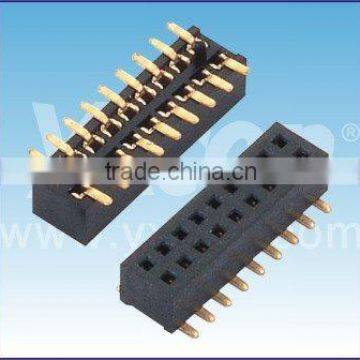 1.0mm Female Header Connector (Dual Row, SMT)