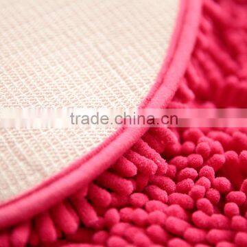 Red Heart Microfiber Chenille Soft Fluffy Rug/Bathroom Bedroom Carpet Mat photo-4