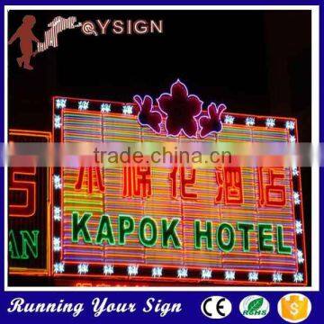 Most popular for hotel decorative neon signs