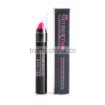 Party Queen Tints 7 color lipsticks Super Nourishing Revitalizing Lip Balm lip stick 100 % Natural lip gloss