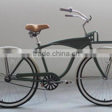 with front carrier hot selling beach cruiser bicycle