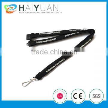 cheap hot salling silk screen printing tubular lanyard