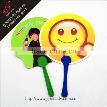 Advertising gifts PP hand fans factory Produce Custom Design wedding hand fans