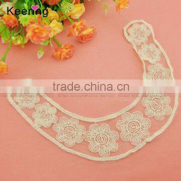 34*21cm wholesale flower pattern lace collar for women WLS-009