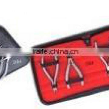 Pliers Kit 5 Pcs. Size 115 mm With Glittering PVC. Contains Chain, Flat, Round, Bent Chain Nose & Side Cutter photo-3