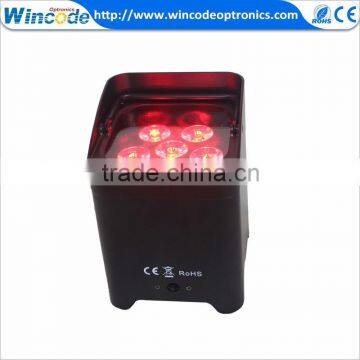 Outdoor high capacity stage lights 120W linear dimmer mode led PAR 6 wireless battery LED Uplights