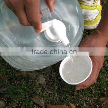 Camping Hiking Plastic Folding Outdoor Water Bucket photo-2