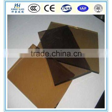 10mm dark brown tempered glass tempered glass coffee table