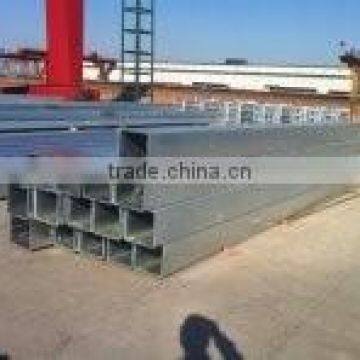 hot sale good quality galvanized square/rectangle pipe all sizes made in tianjin