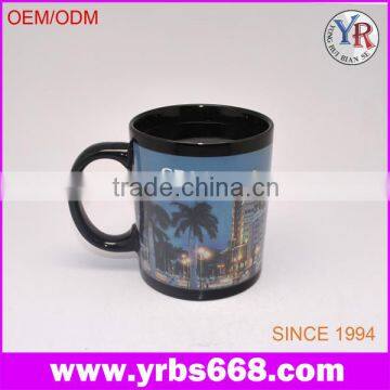 hot sale seasonal/holiday item custom color changing mug for promotional gift