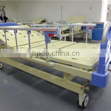 Two cranks manual bed cheap hospital bed