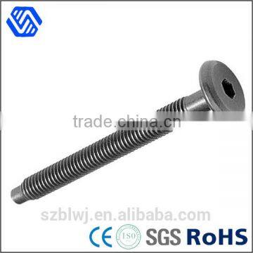 custom high strength steel hilti bolt black hex socket round head bolt screw