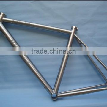 Hottest style 3AL2.5V internal cable routing WTL-S074 titanium road bike frame