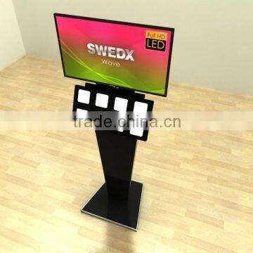 Swdex Wave 50 Inches Remote Control Advertising Display Kiosk Stand 4K Tough Panel DIgital Signage