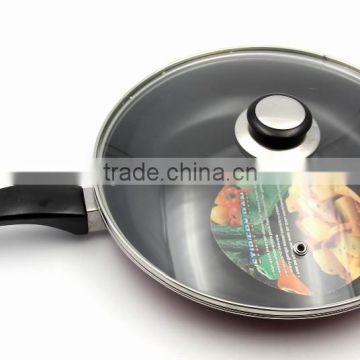 Hot-sale cooking glass pot lid & stainless steel glass cover