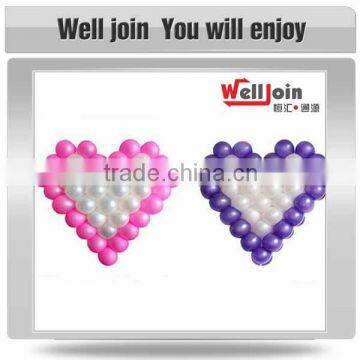 Customized heart-shaped balloon grid wedding decorations