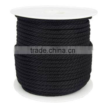 6mm polypropylene solid braid line black