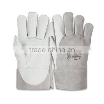 High Quality Cow Split Leather Welding Gloves With EN 420