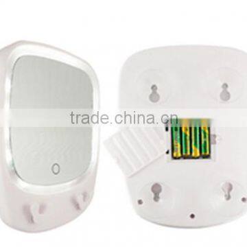 Suction Cup Magnifying Shaving Mirror With Led Lights photo-3