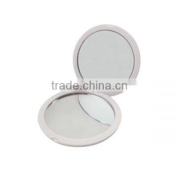 Small Pocket Cosmetic Mirror With Epoxy / Useful Double Sides Cosmetic Mirror With Big Crystal on Cap photo-4