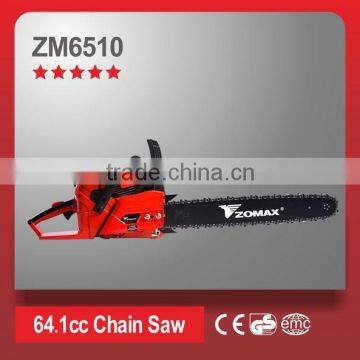 power tools 64.1cc 3.3kW 2 stroke ZM6510 log splitter forced air cooling system