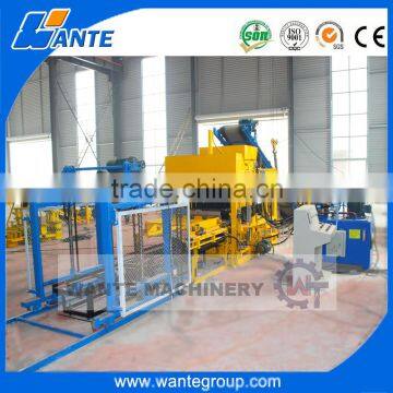 WANTE MACHINERY QT4-18 Fully Automatic Stone Dust Hollow Block Making Manufacture in China photo-5