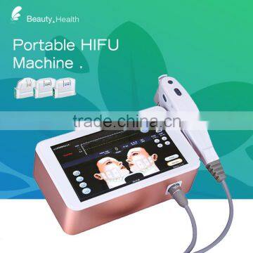 Portable Beauty Salon High Intensity Skin Rejuvenation Focused Ultrasound Hifu Beauty Machine Skin Lifting