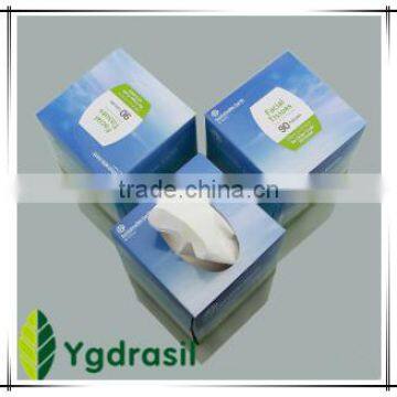 facial tissue paper wholesalers sqadrate small box design China manufactures