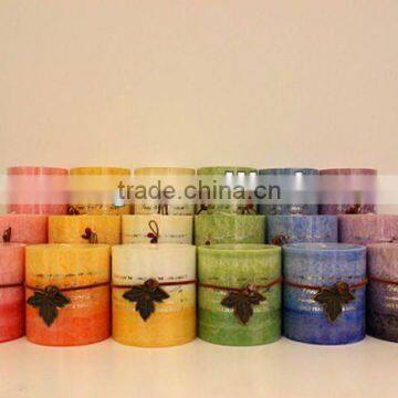 Unscented Pillar Candles