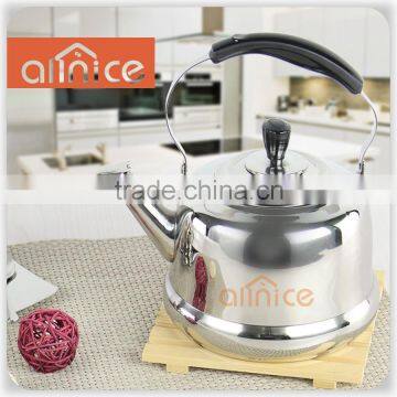 Hot Selling Capacity 1/1.5/2L Stainless Steel Teapot With Infuser and Bakelite Handle