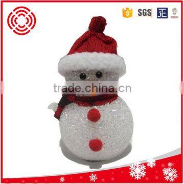 Promotional christmas gift, led christmas decoration snowman