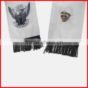 2015 Fun and Durable Scarf,promotion National Scarf,130*14cm Sudan Scarf photo-3