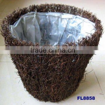 Rattan Garden Flower Pot