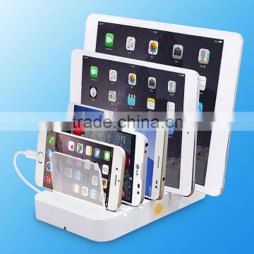 Online shopping Restaurant cell phone charging station 5 usb port 10.6 A