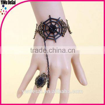 Vintage bracelet Spider web bracelet ring restoring ancient ways suit fashion bracelets