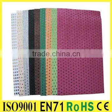 Hot Decorative Adhesive clothed Art Craft Foam Sheets