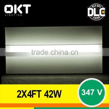 OKT 2 ft. x 4 ft. White Backlit Recessed ul listed led troffers made in china