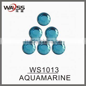 Aquamarine High Quality Loose Rhinestones Wholesale