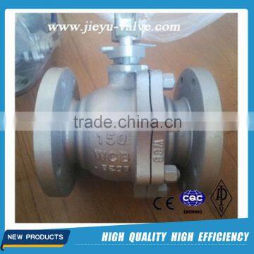 cast steel floating API 2pc ball valve