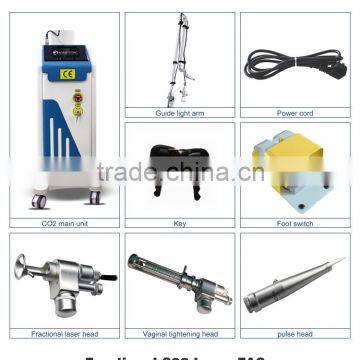 Skin Whitening MSLCF02A Factory Direct Best Price Fractional Co2 Wart Removal Laser Equipment Co2 Laser Scar Removal Face Whitening Vascular Lesions Removal photo-5