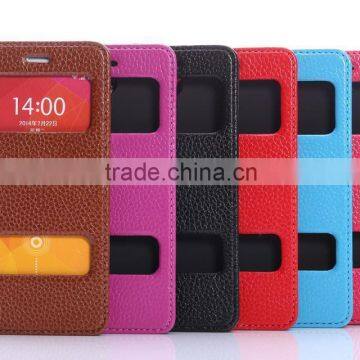 Superb Quality Leather Incoming Calls Filp Case for Xiaomi 4