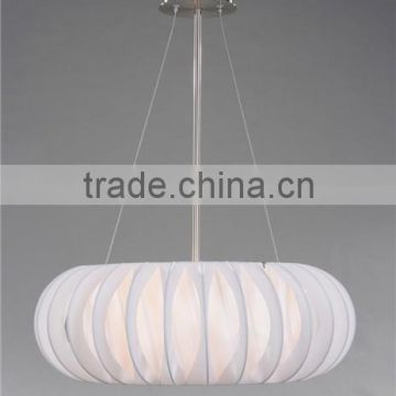 2015 New white modern lantern manufacturer pendant light fixture with CE