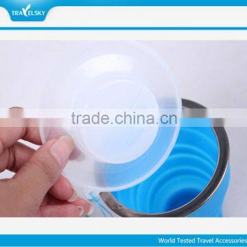 Silicone Collapsing Foldable Cup for Travel photo-4