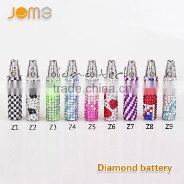 Jomo ego diamond batteries e cigarette crystal diamond battery