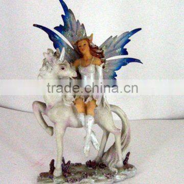 Polyresin Fairy Figurine Decoration Craft