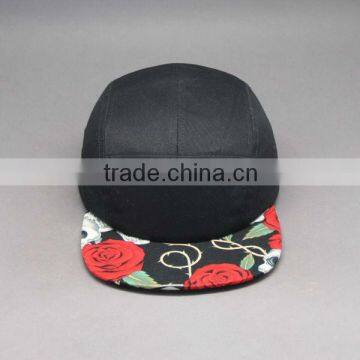 DESIGN YOUR OWN LOGO SUBLIMATION BRIM BLANK 5 PANEL HATS