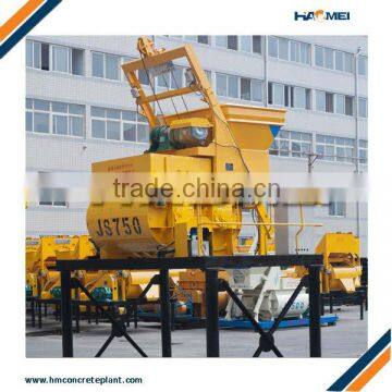 belt conveyor concrete mixer 0.75m3 with best quality