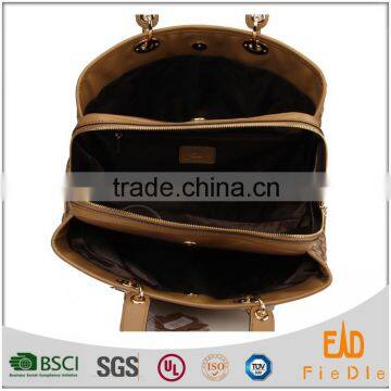 S238-B2340 Two Colors Metallic and Leopard Pattern Genuine Leather Purses and Handbags photo-6