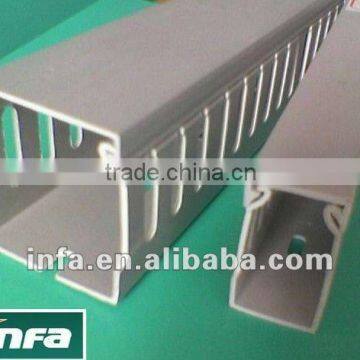 PVC electric wire trunking plastic cable trunking ducts