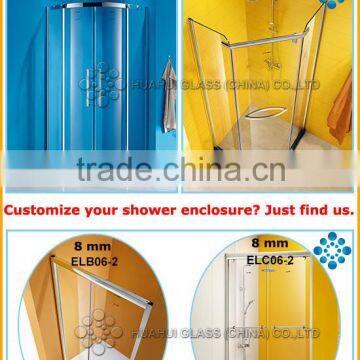 2015 China Corner Folding Tempered Glass Shower Cabins photo-3